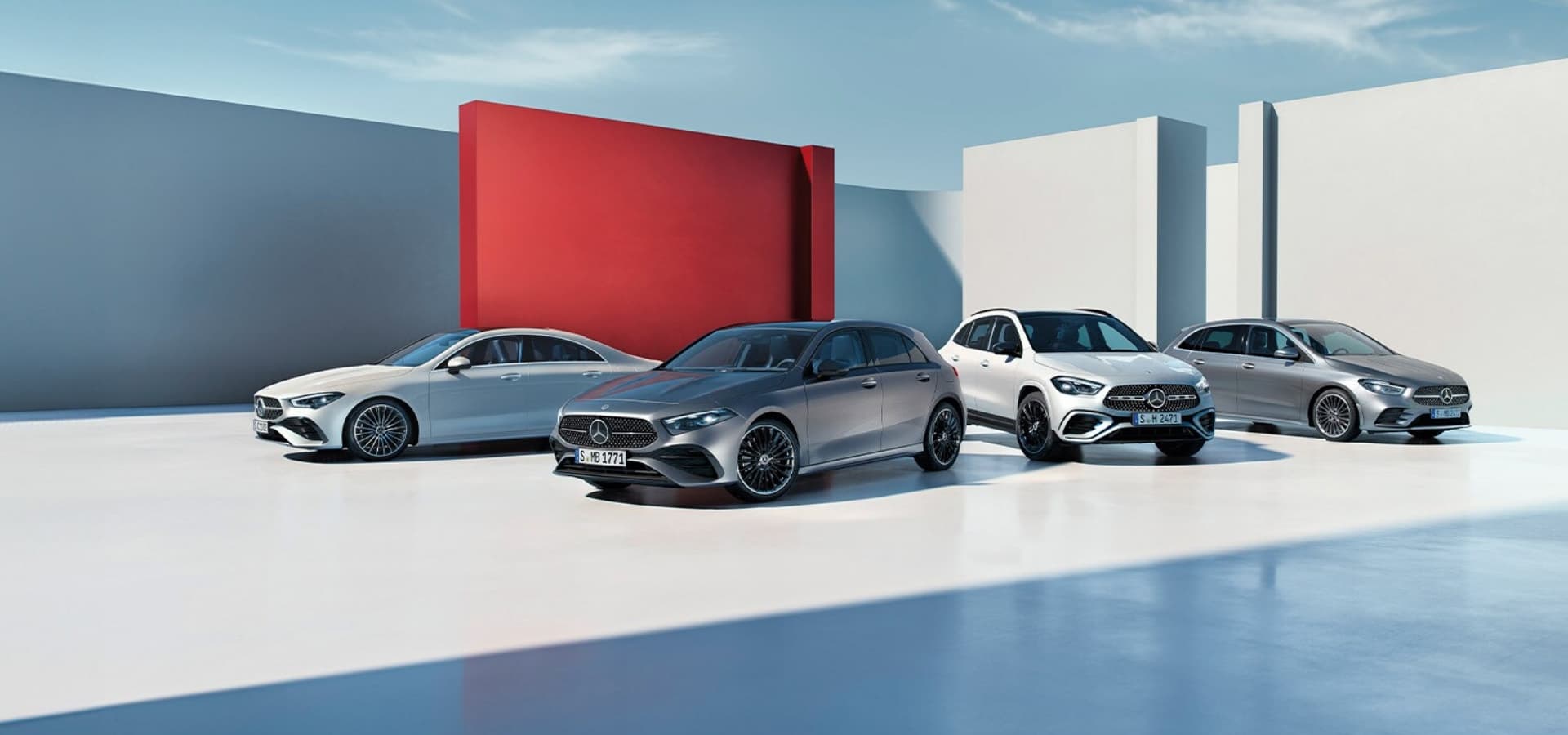 Mercedes-Benz Modelle CLA, A-Klasse, GLA und B-Klasse
